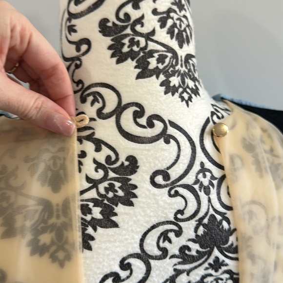 Three Floor Lace & Gauze Bodycon - Picture 4 of 10